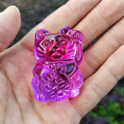 Resin Crystal Maneki-Neko(6CM)(Direct Buy)(Pre-Sale)