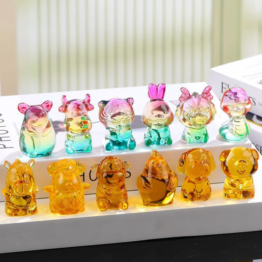 Resin Crystal Chinese Zodiac (5CM)(Direct Buy)(Pre-Sale)