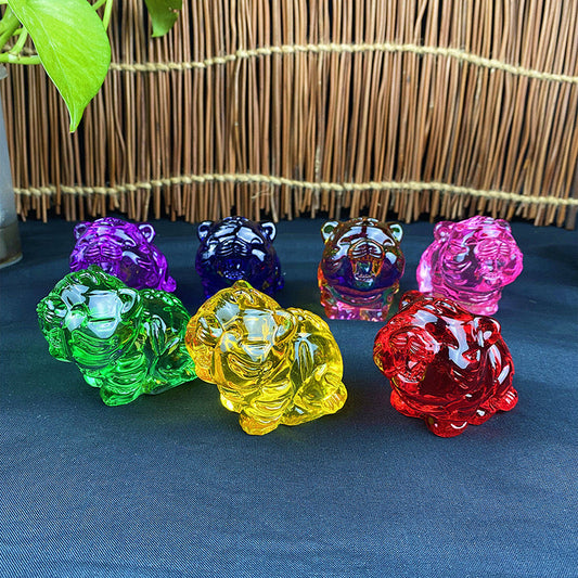 Resin Crystal Tiger  (5CM)(Direct Buy)(Pre-Sale)