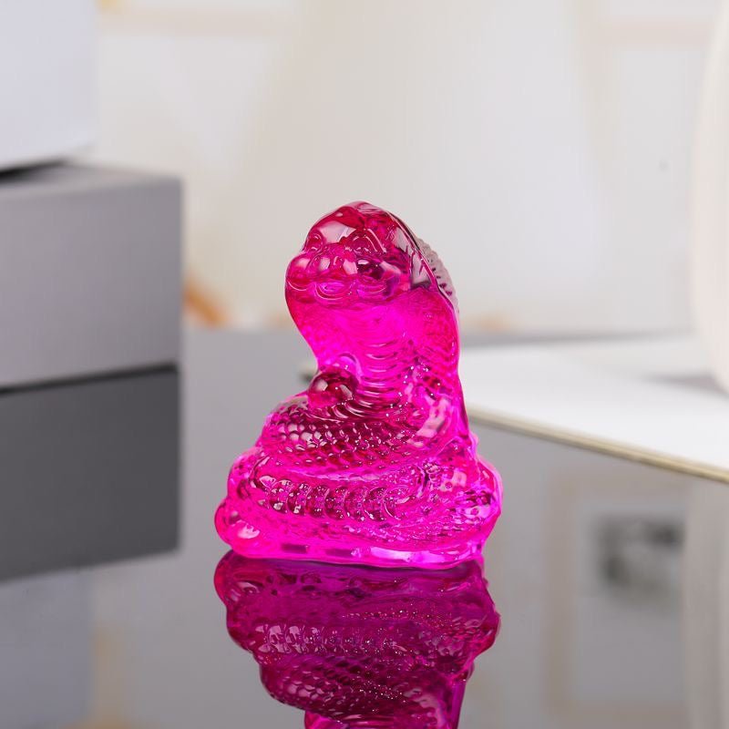 Resin Crystal Snake  (6CM)(Direct Buy)(Pre-Sale)