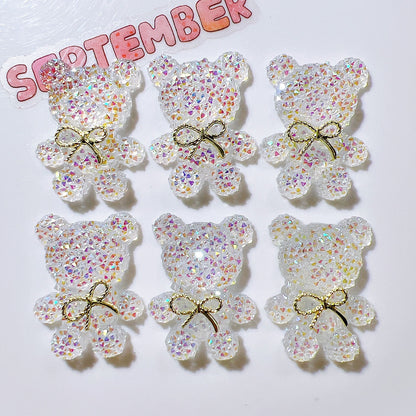 【A204】Sparkly Sugar Bow Bear（Color Board）-Blind Bag Series