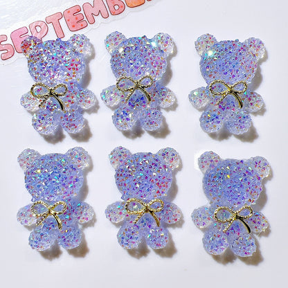 【A204】Sparkly Sugar Bow Bear（Color Board）-Blind Bag Series