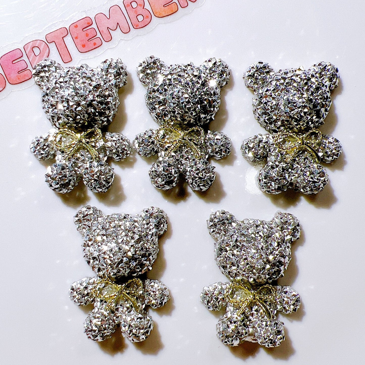 【A204】Sparkly Sugar Bow Bear（Color Board）-Blind Bag Series