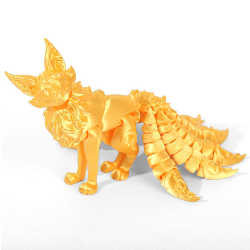 3 D Nine Tail Fox(20cm)（Pre-Sale)