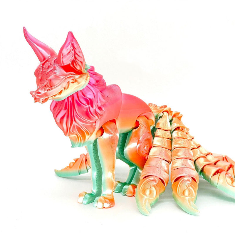 3 D Nine Tail Fox(20cm)（Pre-Sale)