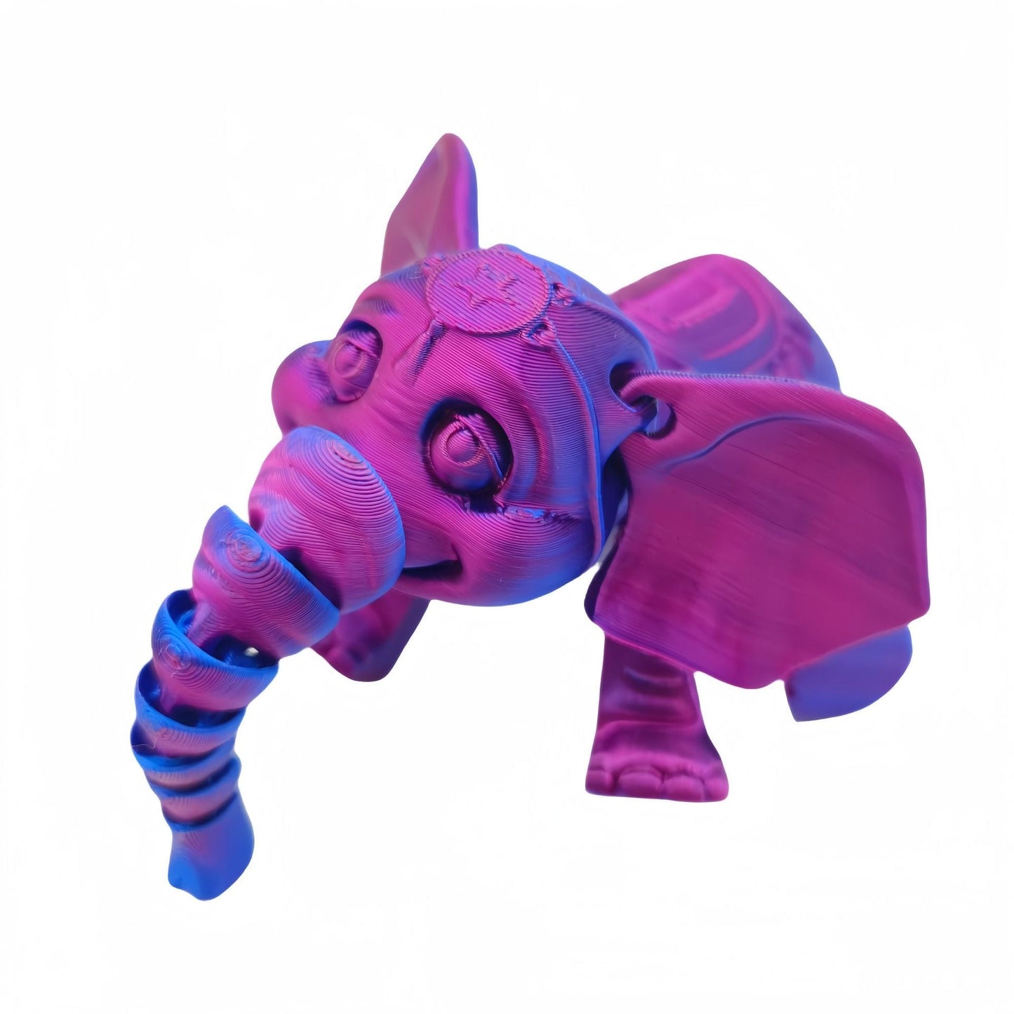 3 D African Elephant (15cm)（Pre-Sale)