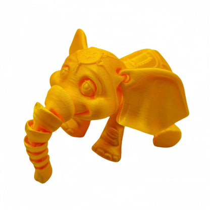 3 D African Elephant (15cm)（Pre-Sale)