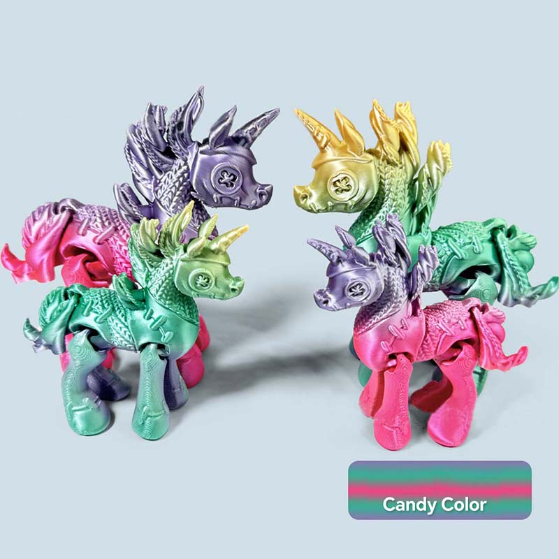 3 D Unicorn (9cm) (Pre-Sale)