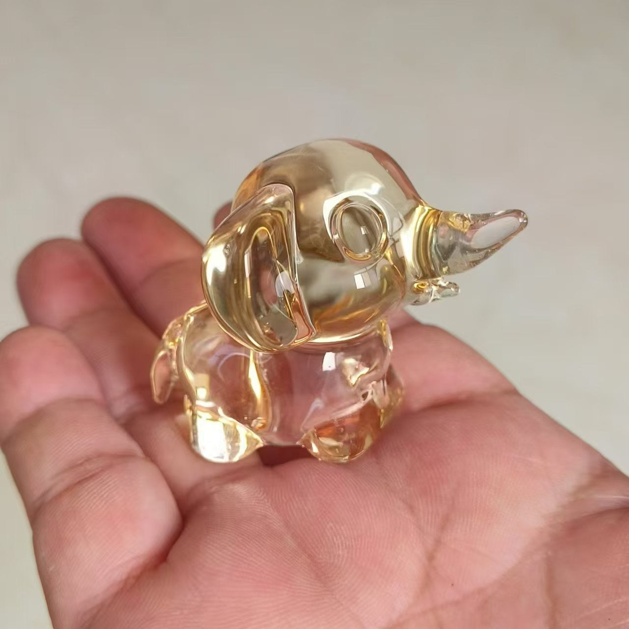 Resin Crystal Elephant  (6CM)(Direct Buy)(Pre-Sale)