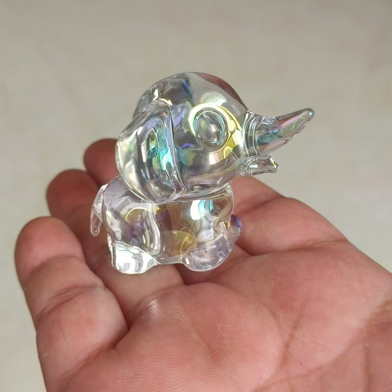 Resin Crystal Elephant  (6CM)(Direct Buy)(Pre-Sale)