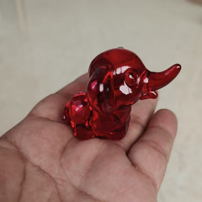 Resin Crystal Elephant  (6CM)(Direct Buy)(Pre-Sale)