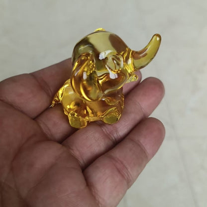 Resin Crystal Elephant  (6CM)(Direct Buy)(Pre-Sale)