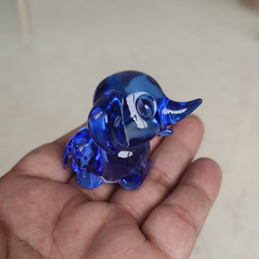 Resin Crystal Elephant  (6CM)(Direct Buy)(Pre-Sale)