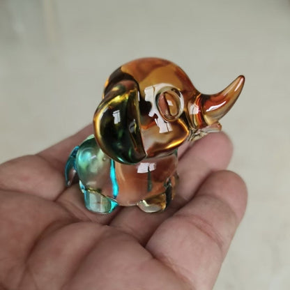 Resin Crystal Elephant  (6CM)(Direct Buy)(Pre-Sale)