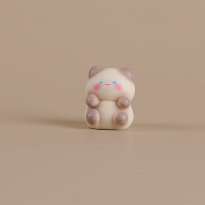 【A091】Cute Siamese Cat (Color  Board)-Blind Bag Series