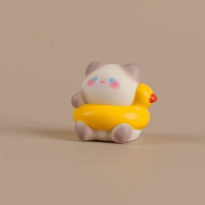 【A091】Cute Siamese Cat (Color  Board)-Blind Bag Series