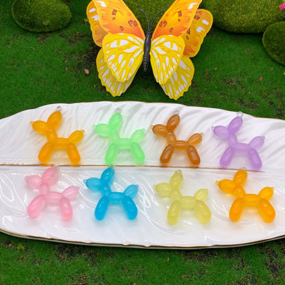 【A085】Luminous Balloon Dog Pendant(color board)-Blind Bag Series