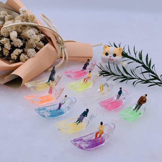 BOGO-【A142】Luminous Boat and Boatman-Blind Bag Series