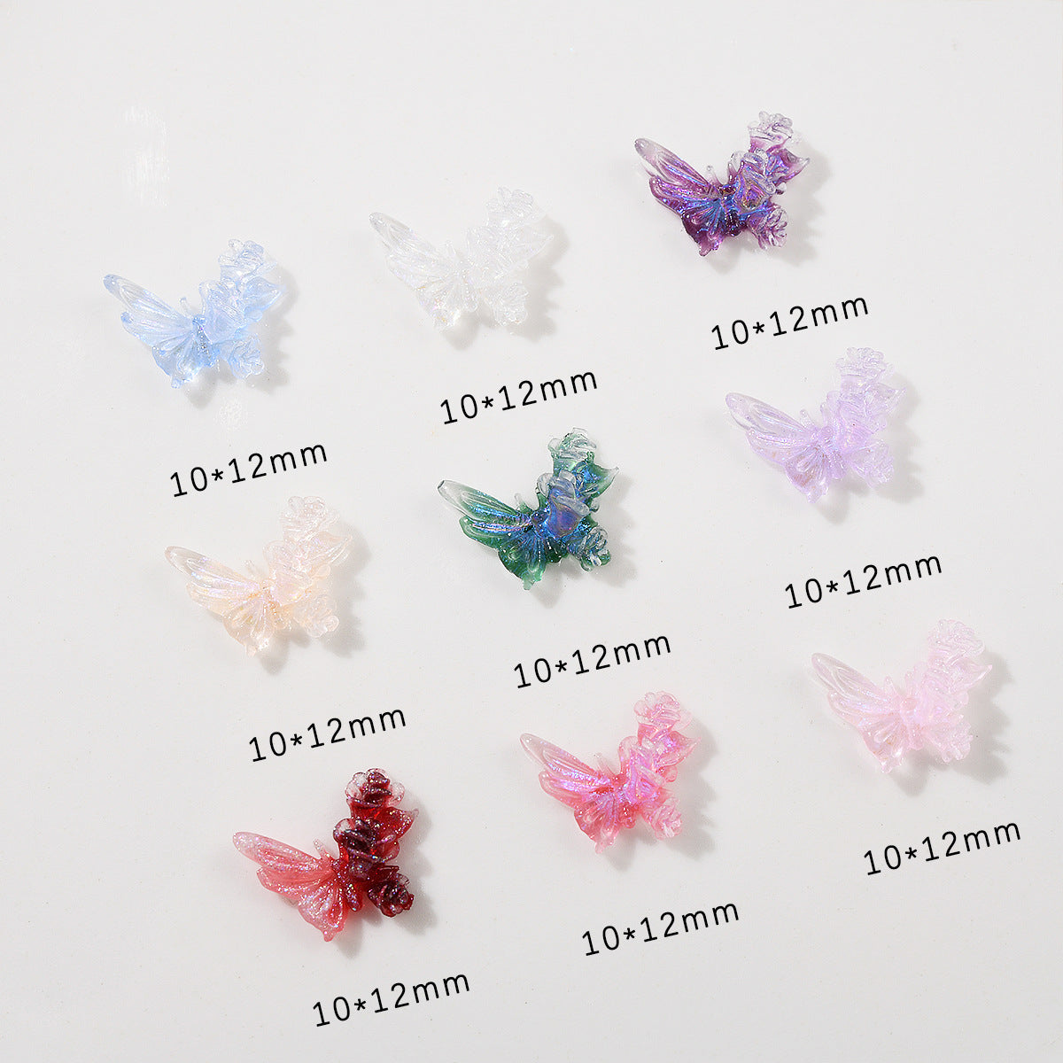 【A028】Manicure Jelly Butterfly Ⅱ(5pcs/bag)-Blind Bag Series